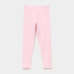 Legging long coton taille &eacute;lastiqu&eacute;e rose clair fille
