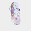 Tongs Reine des neiges parme fille