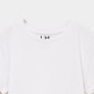 T-shirt manches courtes blanc gar&ccedil;on