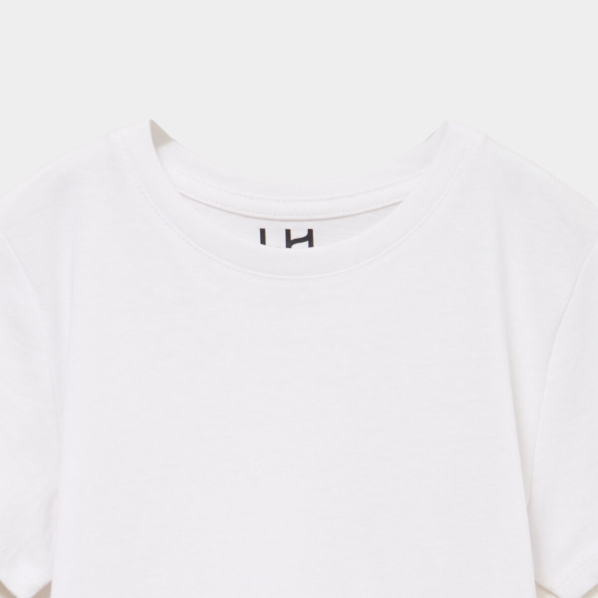 T-shirt manches courtes blanc gar&ccedil;on