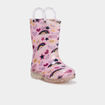 Bottes de pluie &agrave; paillettes rose b&eacute;b&eacute; fille