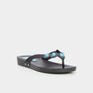 Tongs à détails bijoux Wamea Beach noir femme