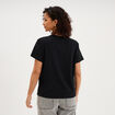 T-shirt manches courtes Rolling Stones noir femme