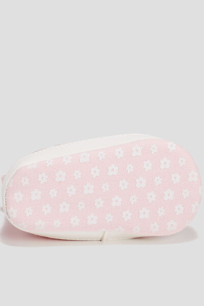 Boots Layette Panpan mauve bébé fille