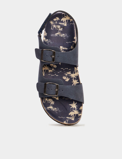 Sandales bleu marine garçon