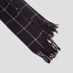 Écharpe noir homme
