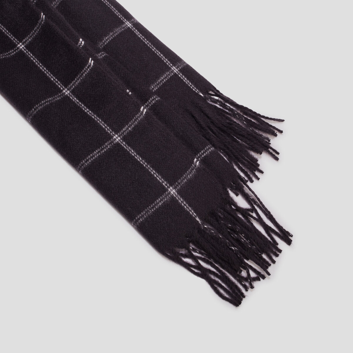 Écharpe noir homme