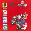 Sweat à capuche hoodie Mario Kart rouge garçon