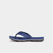 Tongs semelle crantée bleu marine homme