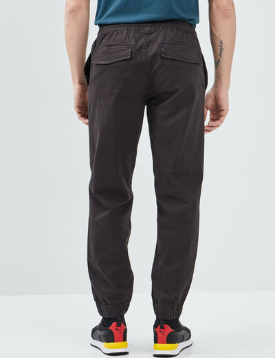 Pantalon jogpant gris foncé homme