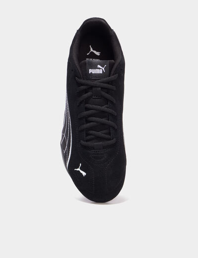 Baskets running en cuir Puma Catch SD noir homme