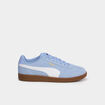 Baskets &agrave; lacets effet su&eacute;dine Puma bleu pastel femme