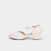 Babies c&eacute;r&eacute;monie &agrave; talons paillettes blanc fille