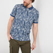 Polo droit manches courtes coton Creeks bleu marine homme