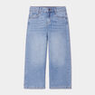 Jeans wide leg 7/8ème denim double stone fille