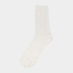 Lot 2 paires chaussettes torsades ivoire femme