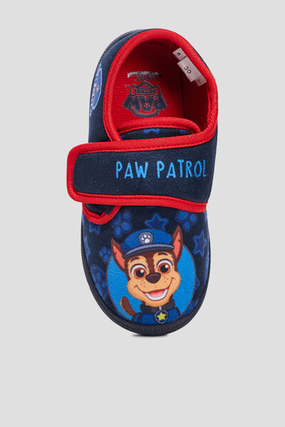 Chaussons Paw Patrol bleu garçon