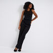 Combinaison pantalon avec dentelle noir femme