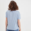T-shirt manches courtes Creeks bleu clair femme