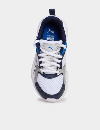 Baskets running &agrave; lacets Puma bleu electrique gar&ccedil;on