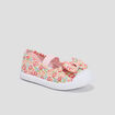 Babies en toile avec noeuds multicolore fille