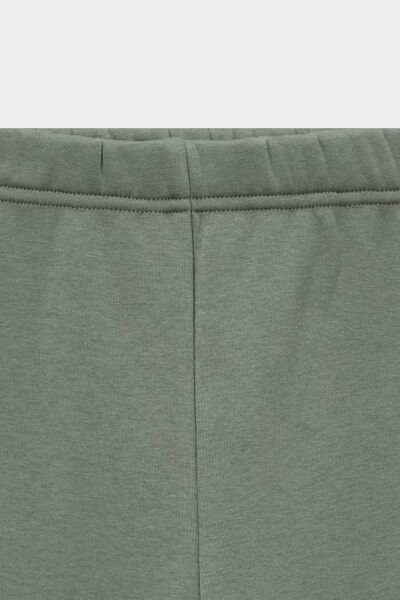Ensemble 2 pi&egrave;ces sweat et pantalon vert kaki b&eacute;b&eacute; gar&ccedil;on