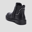 Bottines avec clous noir fille