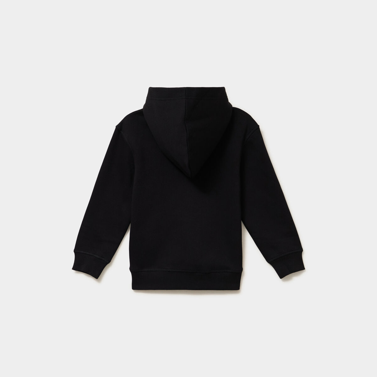 Sweat hoodie 1 poche oversize noir gar&ccedil;on