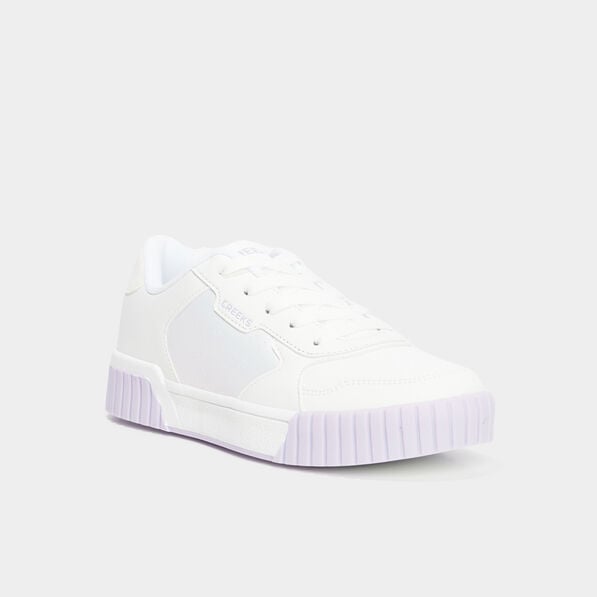 tennis zippees a lacets creeks parme fille Tennis zippées à lacets Creeks parme fille