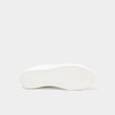 Baskets basses semelles &eacute;paisses blanc femme