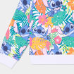 Sweat droit manches longues Stitch multicolore fille