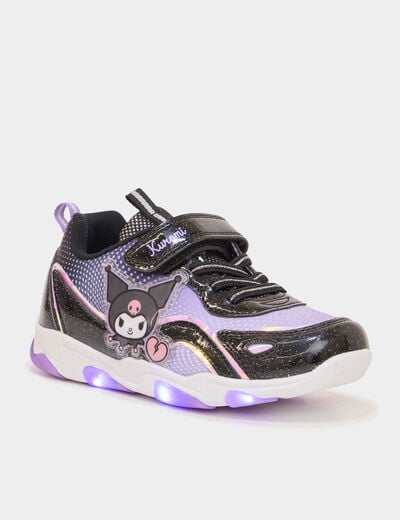 Baskets running lumineuses Kuromi noir fille