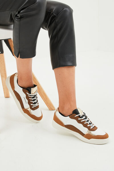 Baskets Creeks marron femme