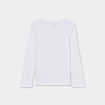 T-shirt manches longues blanc garçon
