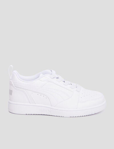 Tennis basses à lacets Puma Rebound Joy blanc fille