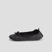 Chaussons ballerines noir femme