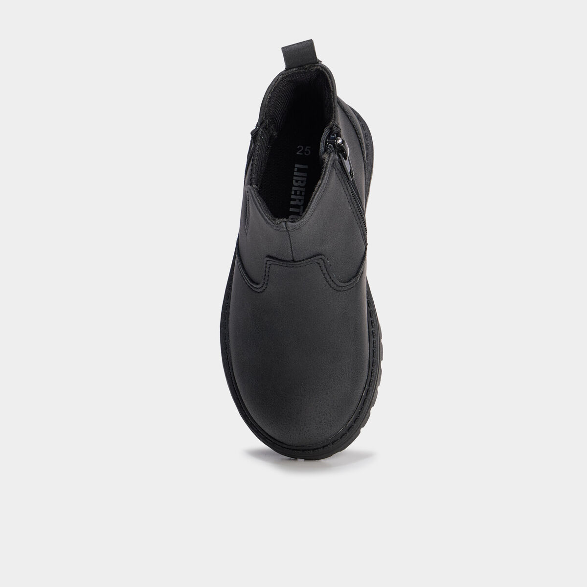 Boots crant&eacute;es noir gar&ccedil;on