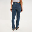 Jeans slim taille haute denim dirty femme