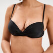 Haut de maillot de bain push up armatur&eacute; noir femme