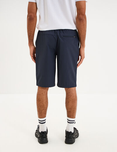 Short de randonn&eacute;e respirant gris fonc&eacute; homme
