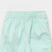 Pantalon jogger doublage coton bleu turquoise b&eacute;b&eacute; fille