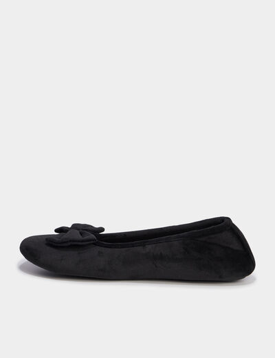 Chaussons ballerines Isotoner sable femme