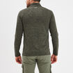 T-shirt col camionneur Trappeur vert kaki homme