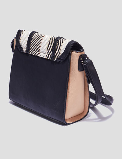 Sac bandoulière multicolore femme