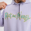 Sweat hoodie &agrave; capuche Rick et Morty parme homme
