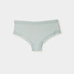 Lot 2 shortys bandes dentelle vert clair femme