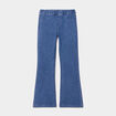 Jegging flare taille &eacute;lastiqu&eacute;e denim stone fille
