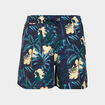 Short de bain bleu canard homme