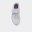 Tennis basses &agrave; scratchs Puma Caven Holo mauve fille