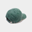 Casquette ajustable en jean vert fonc&eacute; homme